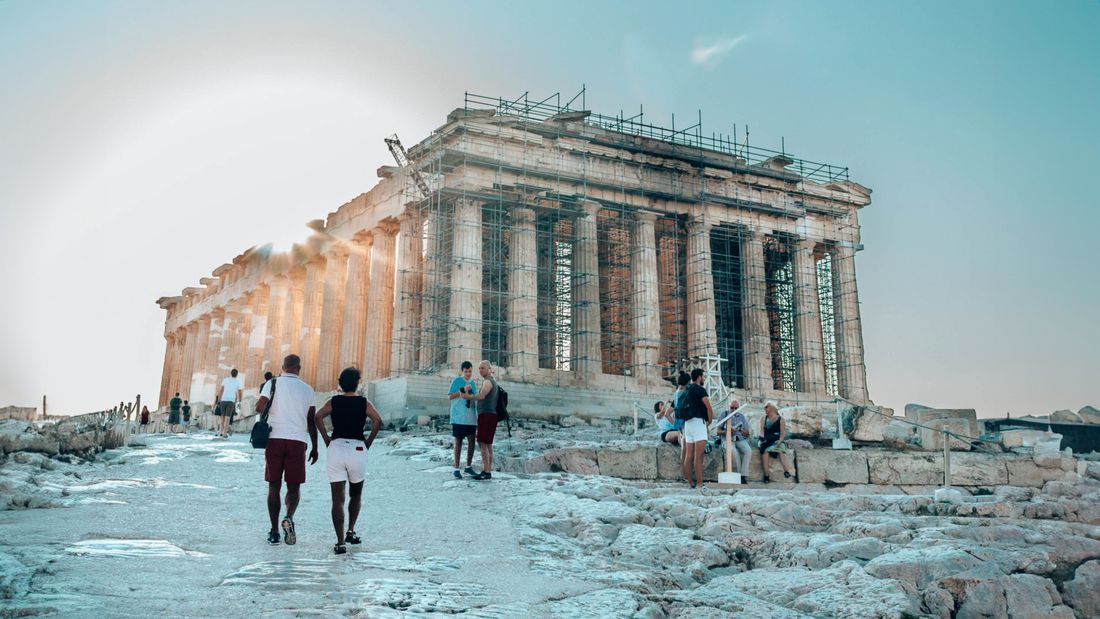 à Athènes